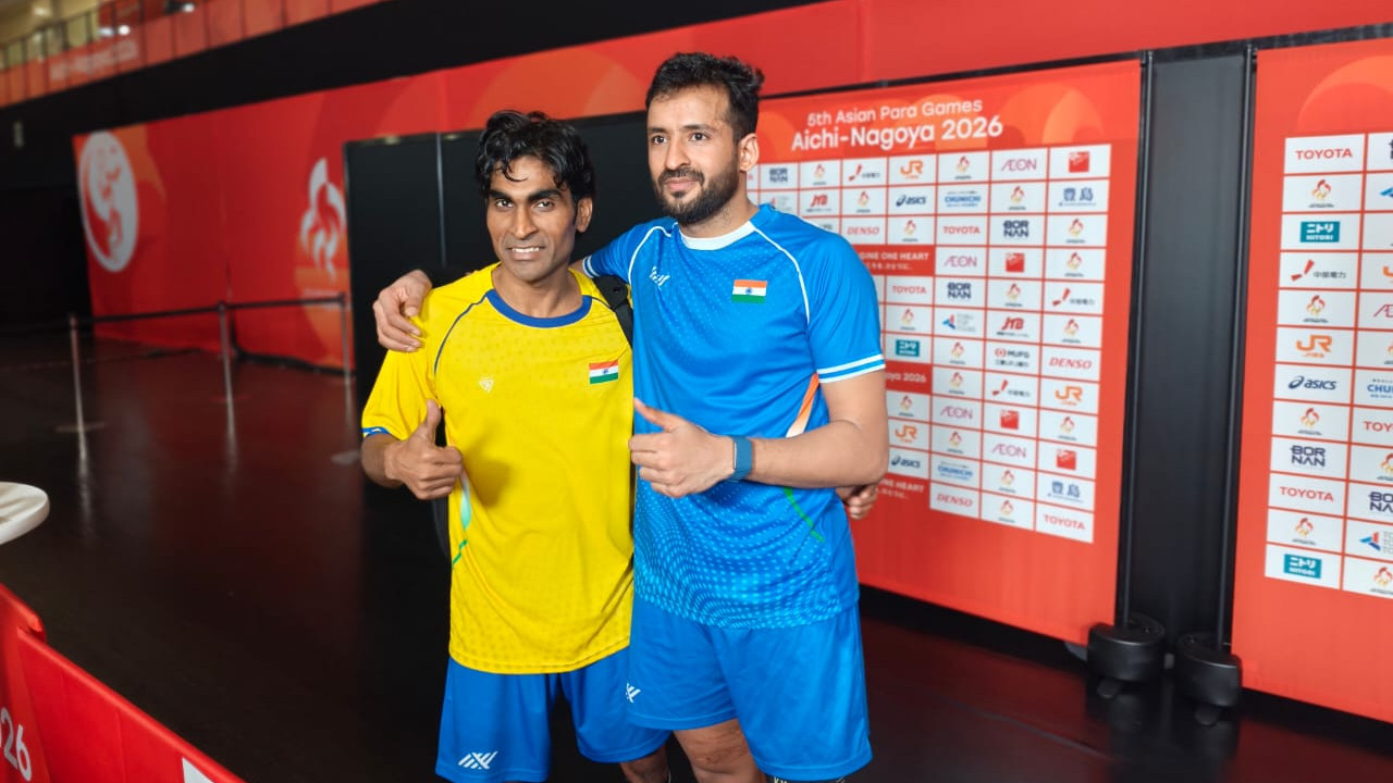 Asian Para Games: Naveen, Nitesh win gold; Nithya, Thulasi bag silver in para badminton