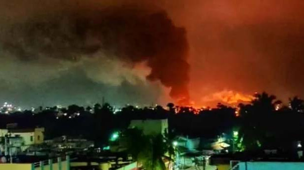Aurobindo Pharma Fire Accident Workers Run For Safety
