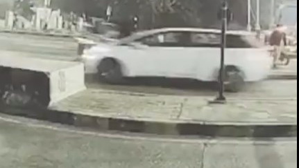Punjab Car Rampage Driver Drags Toll Employee On Bonnet