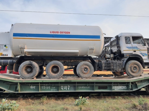 3131 Metric Tonnes of Liquid Medical oxygen supplied by Steel plants