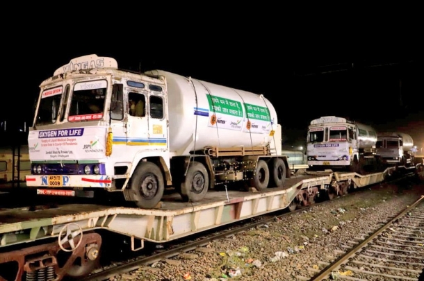 Oxygen Expresses to deliver a record 250 MT of LMO to Delhi, Telangana, UP by tomorrow morning
