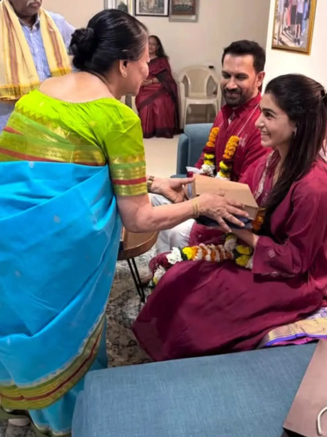 ఘనంగా సమంత సీమంతం.. వైరల్ అవుతున్న వీడియోలు!