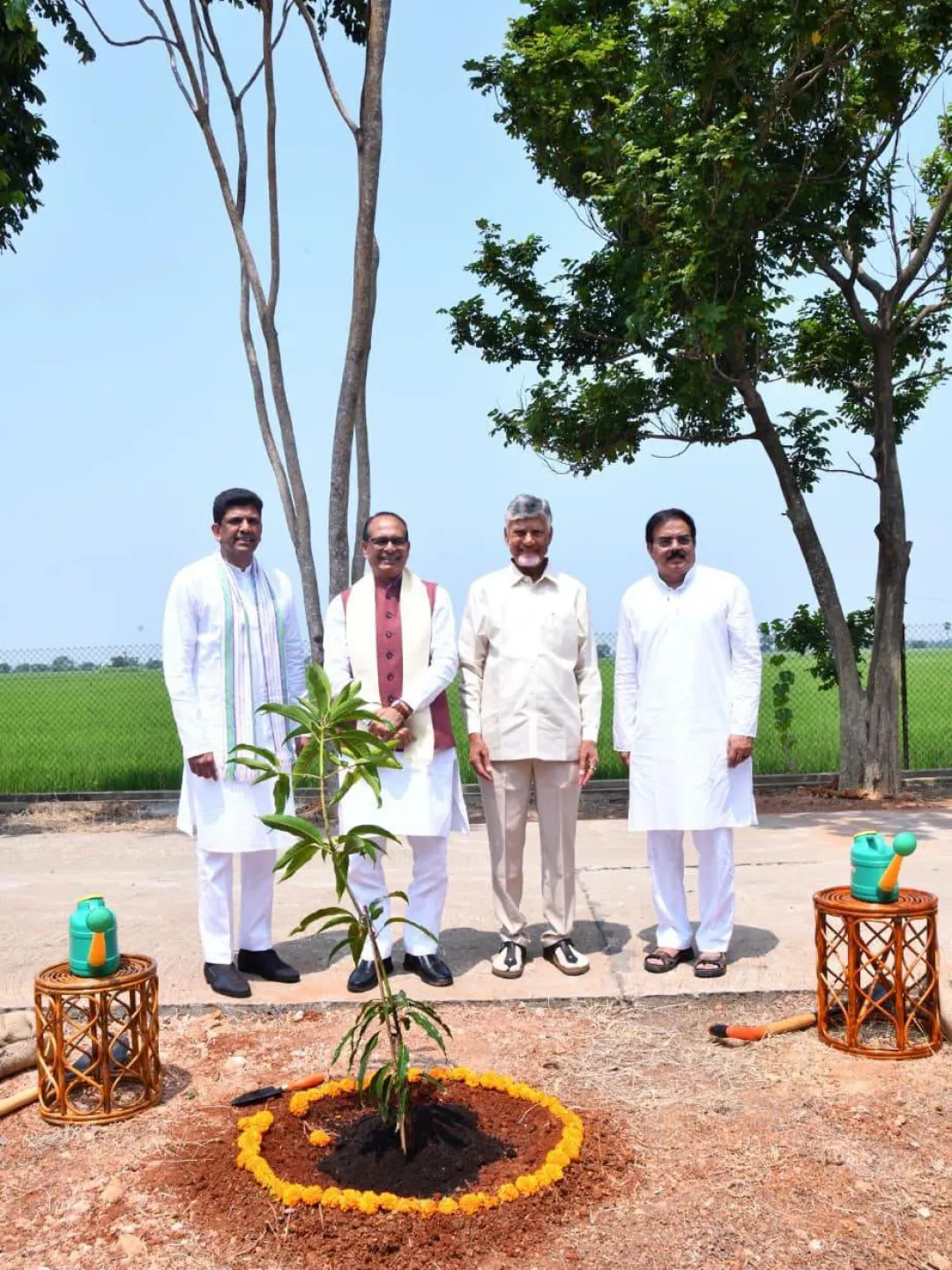 పెమ్మసాని పొలిటికల్ హీరో, నాదెండ్ల బెస్ట్ మినిస్టర్.. సీఎం చంద్రబాబు ప్రశంసల వర్షం