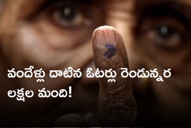 India has Nearly 2 and Half  lakh voters aged above 100 says CEC Rajiv Kumar