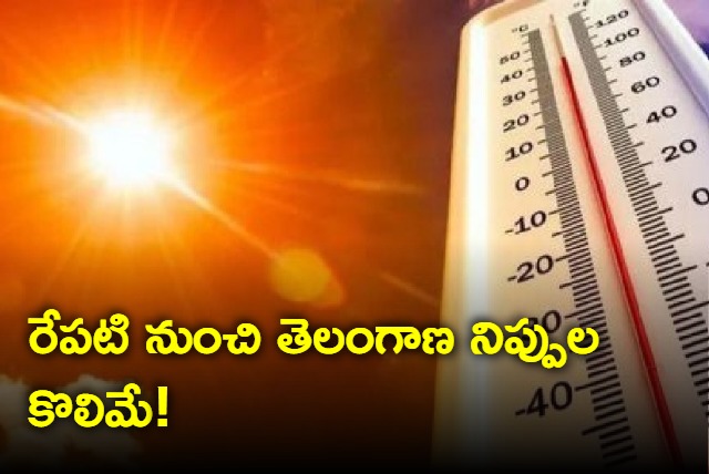 Temparatures to sore during the next week in Telangana