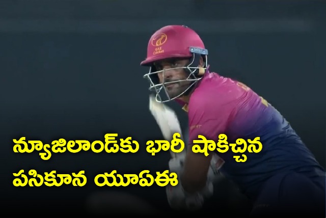 UAE have scripted history won 2nd t20 against New Zealand