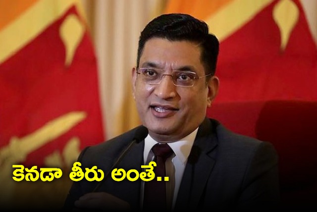 Terrorists have found safe haven in Canada says Sri Lankan Foreign Minister Ali Sabry