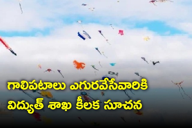 TSSPDCL suggestion to kite flyiers