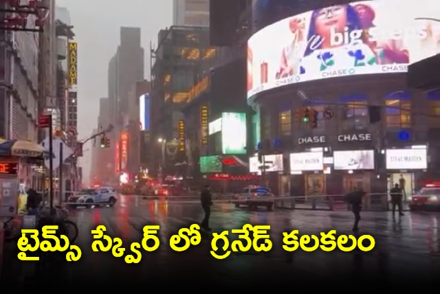 Times Square evacuated after grenade found in cab at anti Israel protest
