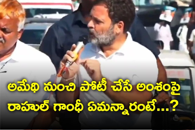 Rahul Gandhi keeps up suspense on contesting from Amethi