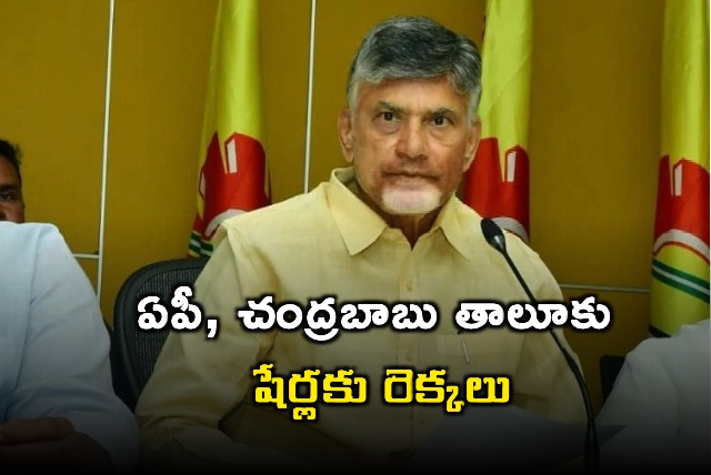 Chandrababu Naidu and Andhra Pradesh Related Stocks M Cap Up By Rs 20000 Cr In Just 8 Sessions