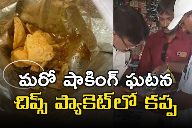 Dead frog was allegedly found in a packet of potato wafers In Gujarat