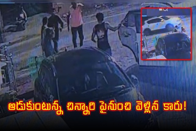 Car Crushes Toddler Playing Outside Noida House In Front of Mother