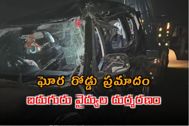 Six Including Five Doctors Killed In Road Accident In Uttar Pradesh