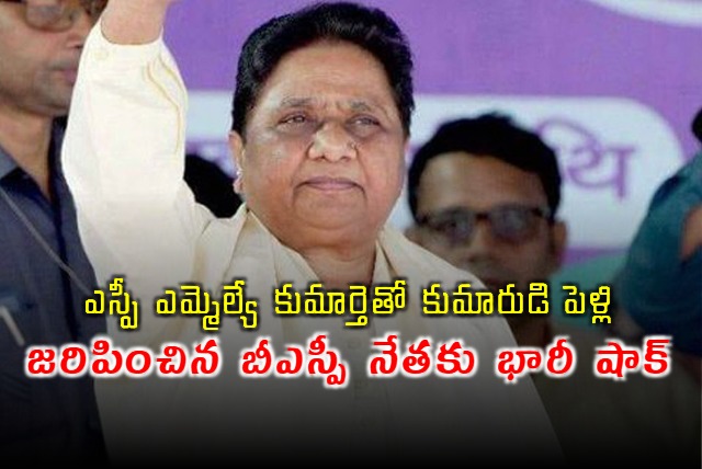 BSP Chief Mayawati Expels Senior Leader For Arranging Sons Marriage To SP MLAs Daughter