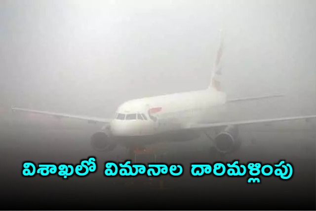 Flights in Visakhapatnam Delayed or Canceled Due to Fog Weather