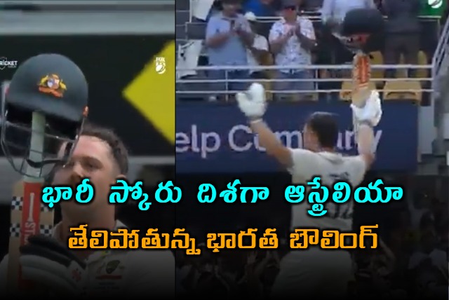 Travis Head ton Australia helps hit back after early strikes