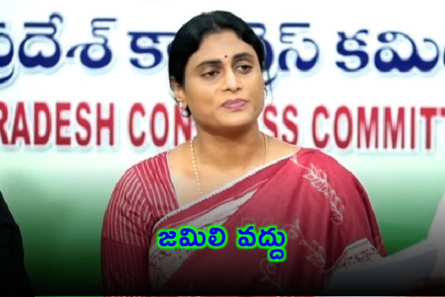 Congress do not support one nation one election bill says YS Sharmila