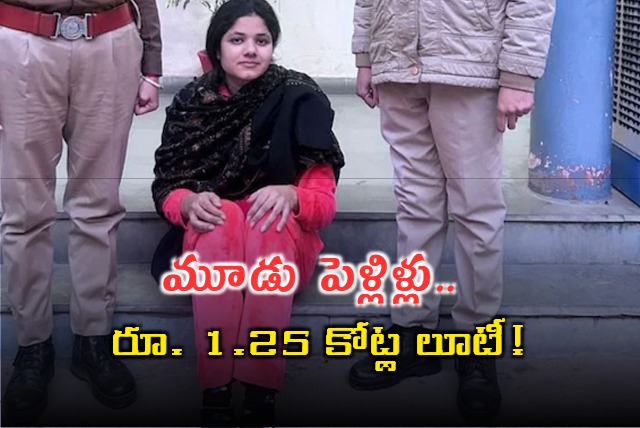 3 Marriages and collect Over Rs One Crore How Looting Bride Targeted Rich Men