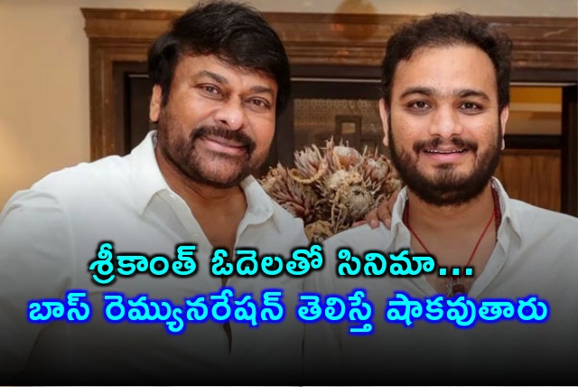 Chiranjeevis Gangster Drama with Srikanth Odela Includes His Highest Career Remuneration