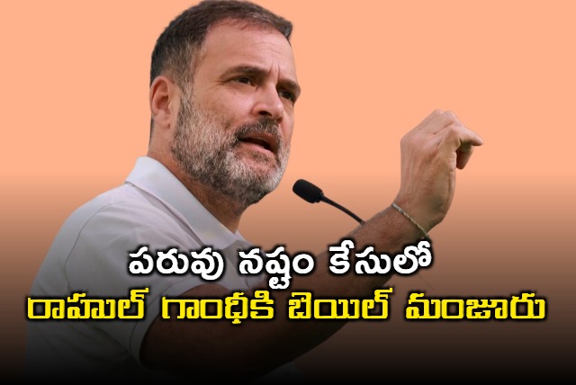 Pune court grants bail to Rahul Gandhi in Savarkar defamation case