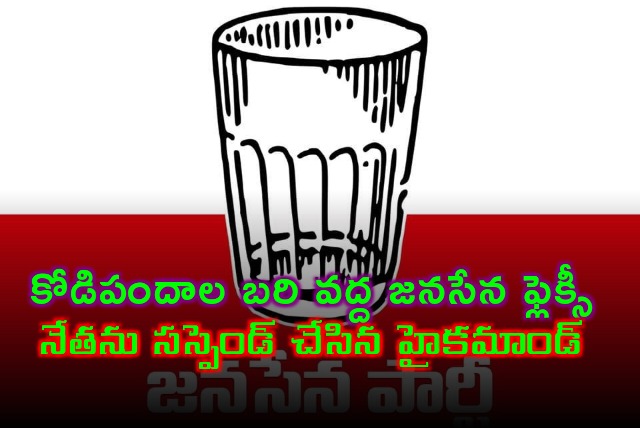 Janasena suspends Penamaluru constituency Point Of Contact Muppa Gopalakrishna