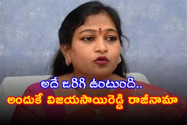 Minister Vangalapudi Anitha Satires On YSRCP MP Vijayasai Reddy Resign