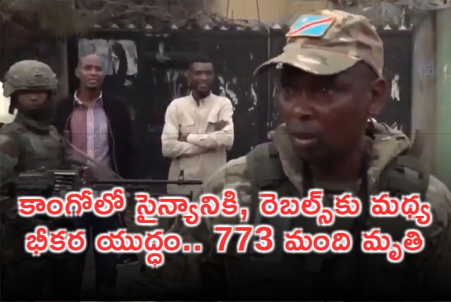 773 dead in week long clashes as Congo