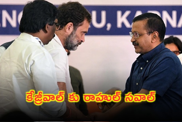 Rahul Gandhi Jabs Arvind Kejriwal About Yamuna River Pollution