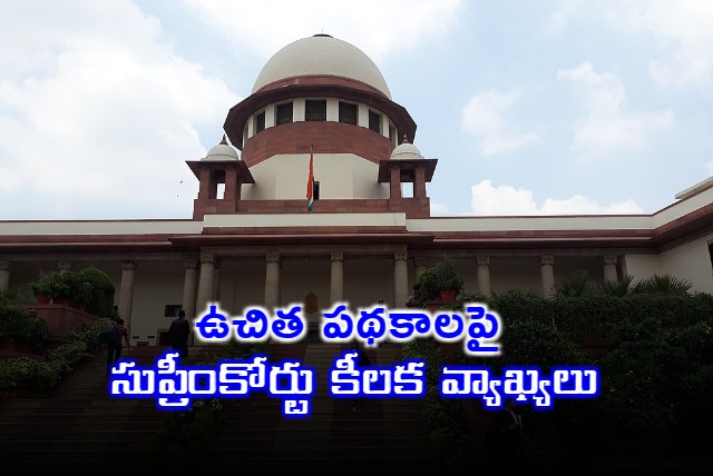 Supreme Court slams poll freebie culture