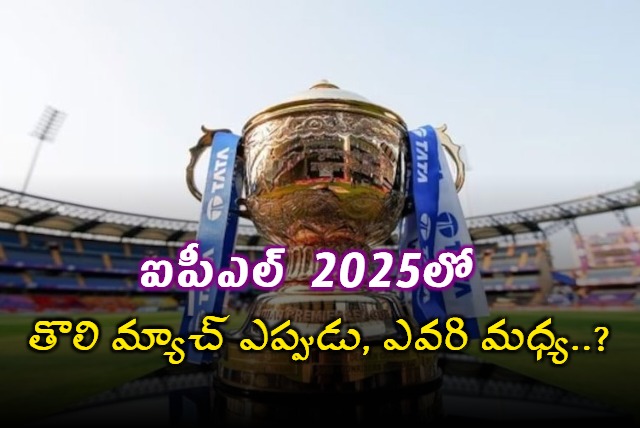 Report Says IPL 2025 To Start On March 22