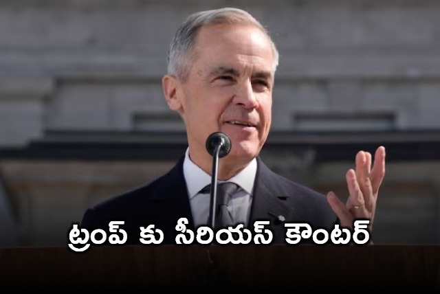 Canada PM Mark Carney counter to Donald Trump