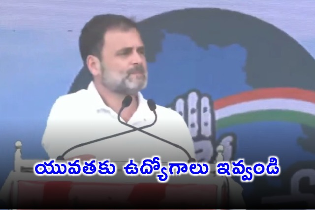 Rahul Gandhi Demands Jobs for Bihar Youth