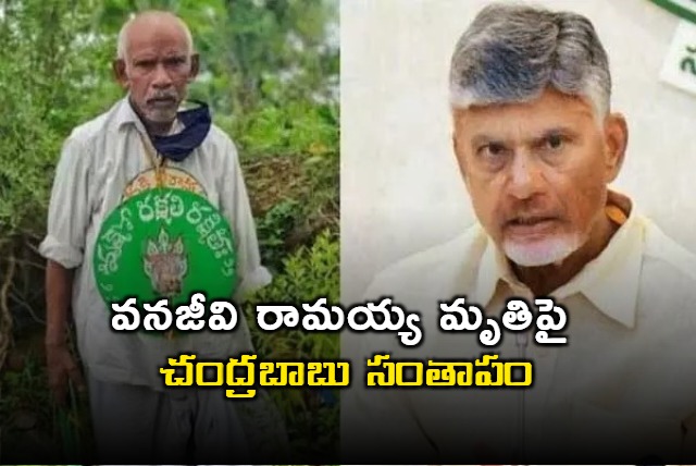 Chandrababu Naidu Condoles the Death of Vanajeevi Ramayya