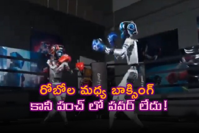 Robots Boxing Match in China A First