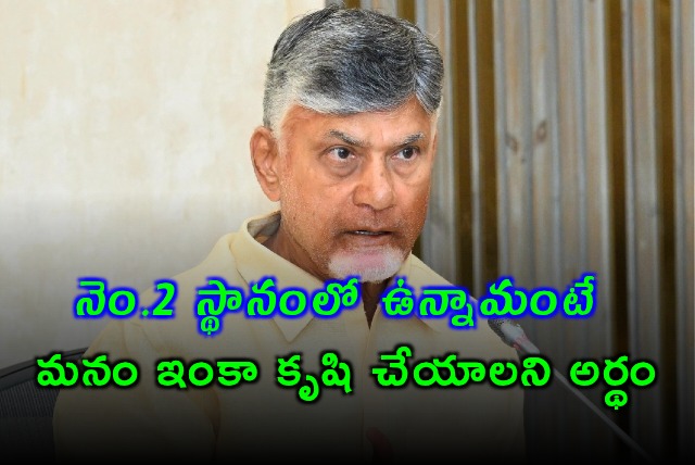 APs Rise in Economic Growth CM Chandrababu Naidus Response