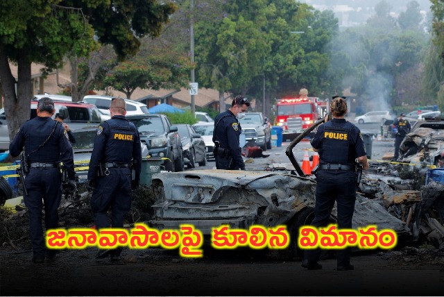 San Diego Plane Crash Kills Two in Residential Area