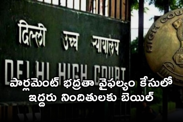 Neelam Azad Mahesh Kumawat Granted Bail in Parliament Security Breach Case