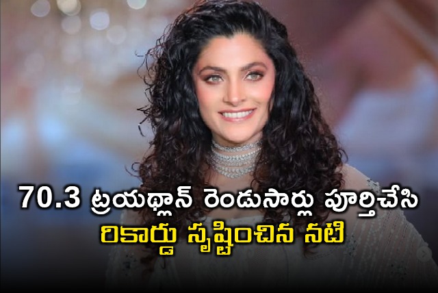 Saiyami Kher Sets Record Completing Ironman 703 Twice