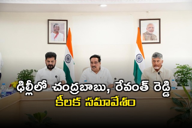 Chandrababu Naidu Revanth Reddy Meet in Delhi