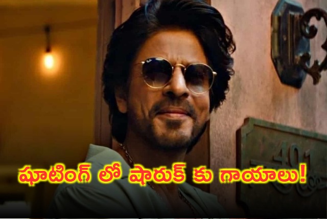 Shah Rukh Khan Injured on King Movie Set