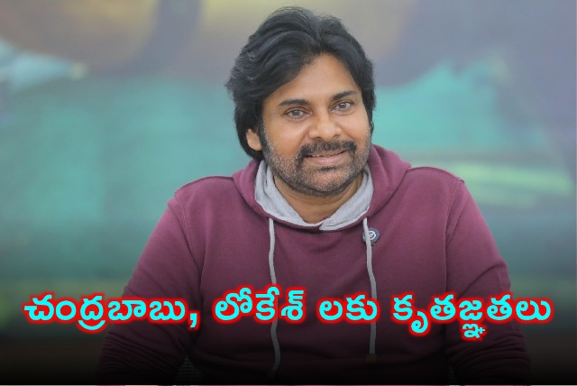 Pawan Kalyan Thanks Chandrababu and Lokesh at Visakhapatnam Event