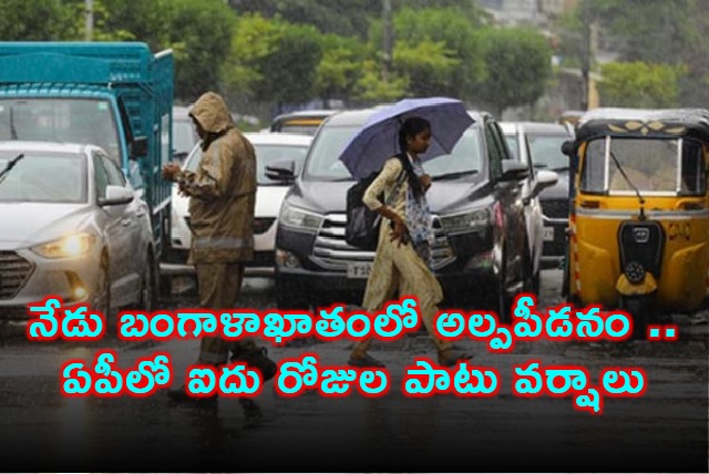 IMD Forecasts Low Pressure in Bay of Bengal Andhra Pradesh Rains Expected