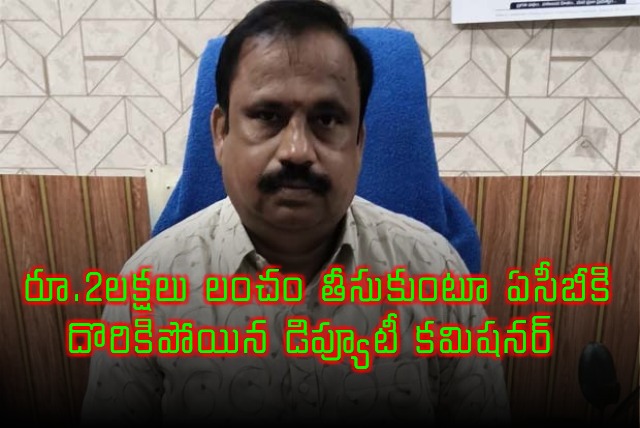 Ravikumar Caught Taking Bribe GHMC Deputy Commissioner Arrested