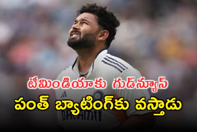 Rishabh Pant to Bat in Fourth Test Confirms Coach