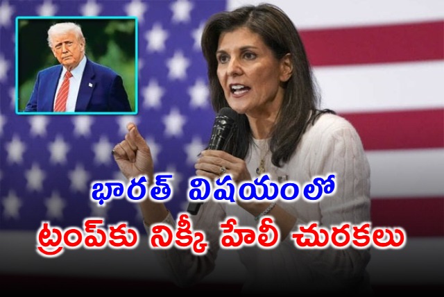 US Should Not Burn Relationship With Strong Ally Like India says Nikki Haley
