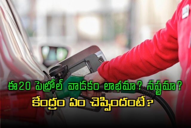 E20 Petrol Is using E20 petrol profitable or a loss What did the Center say