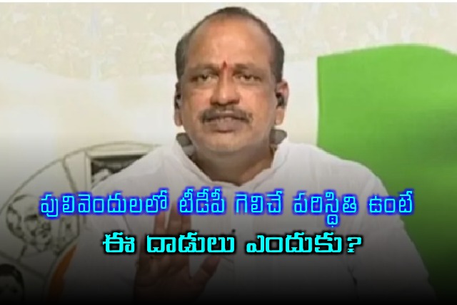 Lella Appireddy Criticizes TDP Tactics in Pulivendula Elections
