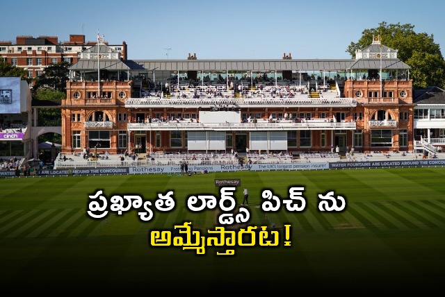 Lords Cricket Ground Turf To Be Sold