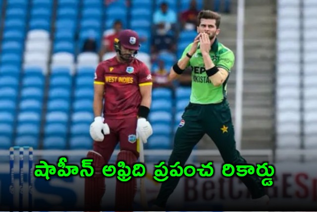 Shaheen Afridi Shatters World Record As Pakistan Thrash West Indies In 1st ODI